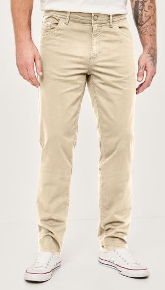 Grosse Auswahl an Baumwollhosen in Chinos- und Jeans-Form der Marken Brühl, Luigi Morini, Marcello Marabotti und Redpoint